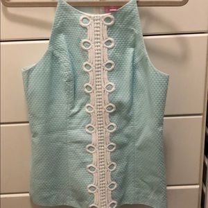 Beautiful blue Lily Pulitzer top - NEVER WORN